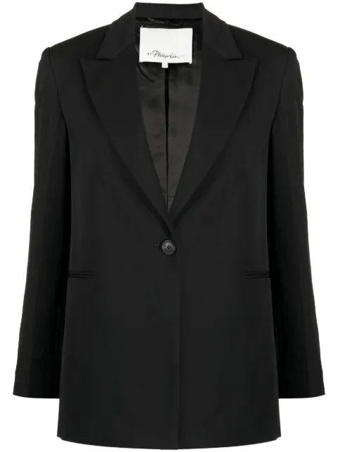 3.1 Phillip Lim blazer con botones y solapa de pico