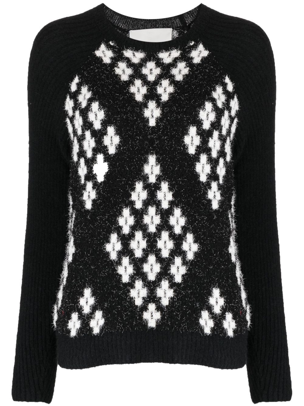 Image 1 of 3.1 Phillip Lim argyle-check knitted jumper