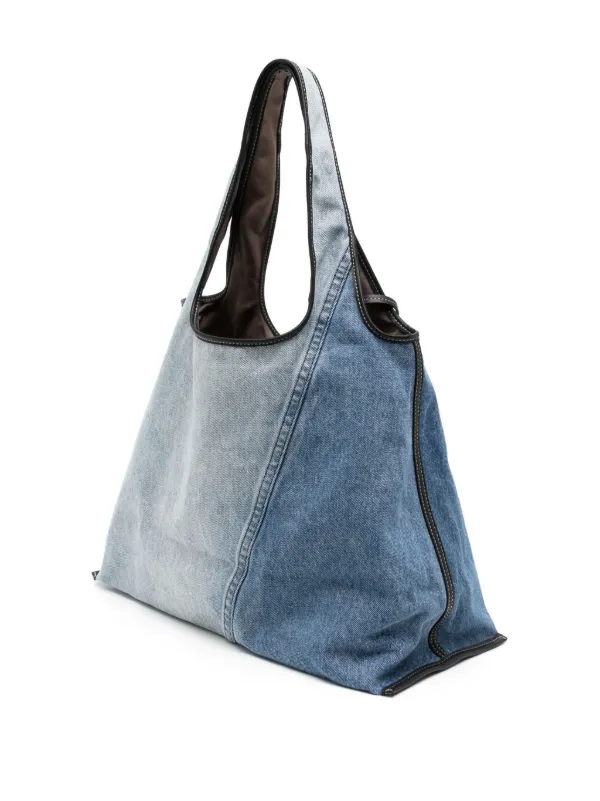 3.1 Phillip Lim Market Denim Tote Bag | Blue | FARFETCH JO