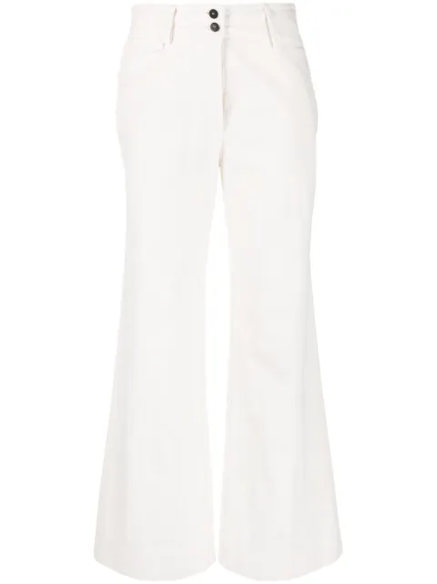 Forte Forte pantalones anchos con tiro medio