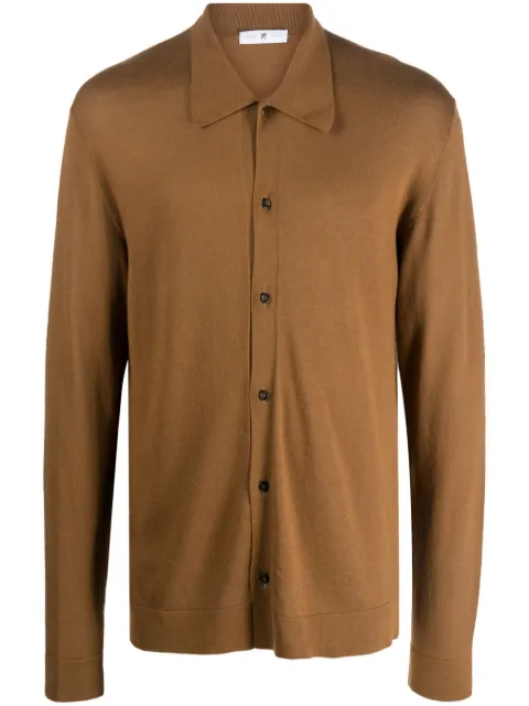 PT Torino button-fastening silk-cotton blend cardigan