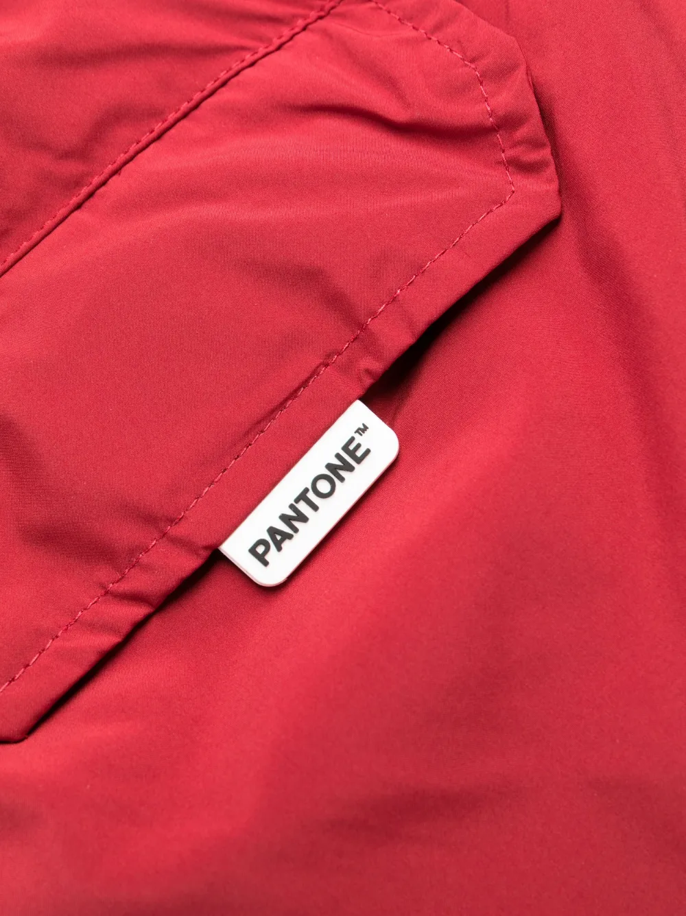 Mc2 Saint Barth Man Lightweight Fabric Burgundy Swim Shorts Lighting Pantone Pantone® Special Edition In Red