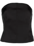 KHAITE The Jay strapless top - Black