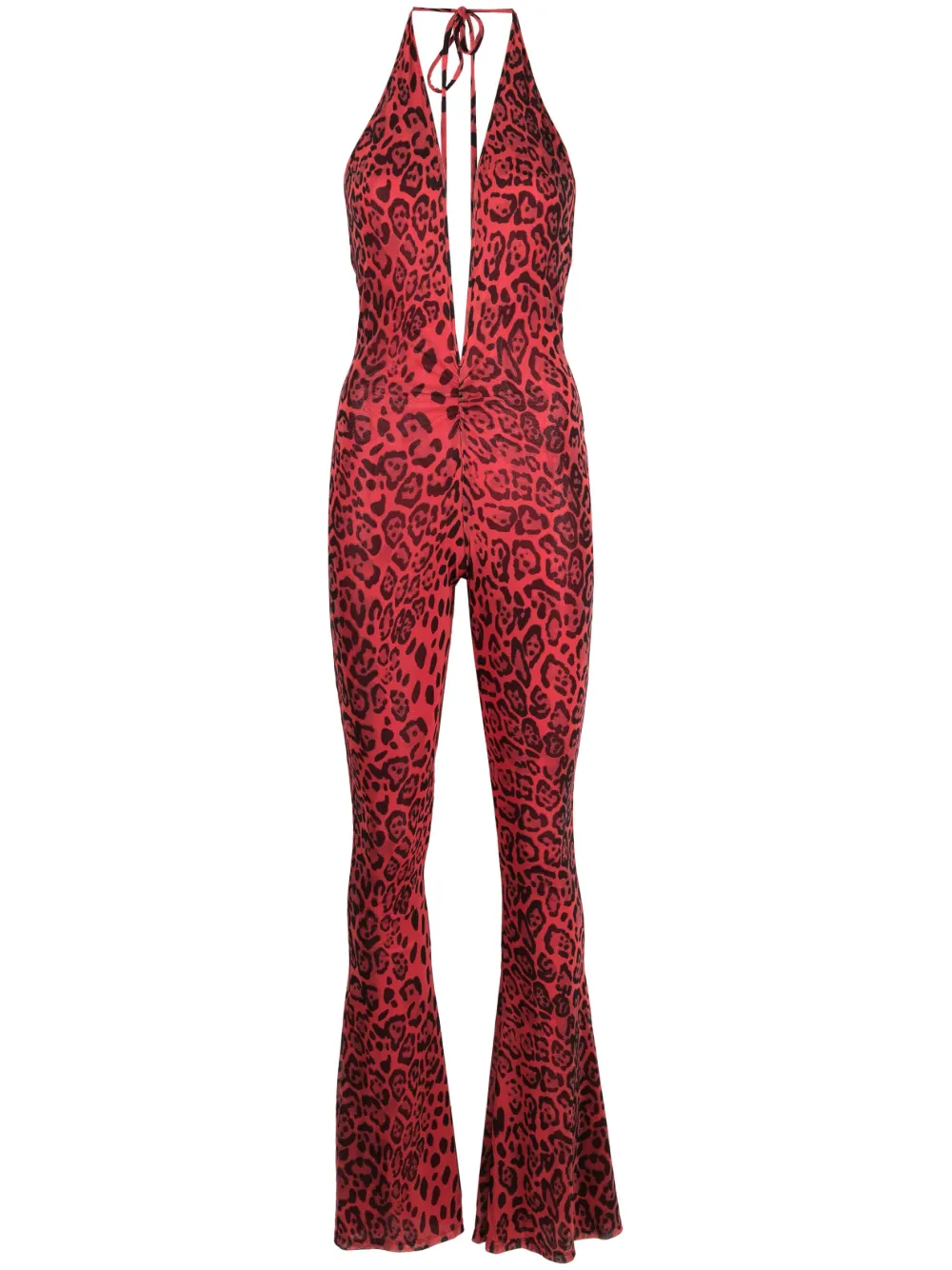 THE ANDAMANE leopard-print Jumpsuit - Farfetch