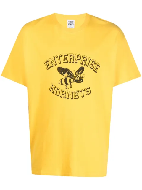 Wild Donkey graphic-print cotton T-shirt