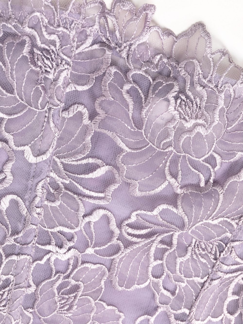 Fleur Du Mal sequin-embellished floral-lace Corset - Farfetch