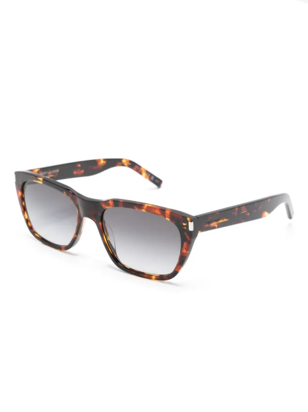 Saint laurent sunglasses clearance tortoise