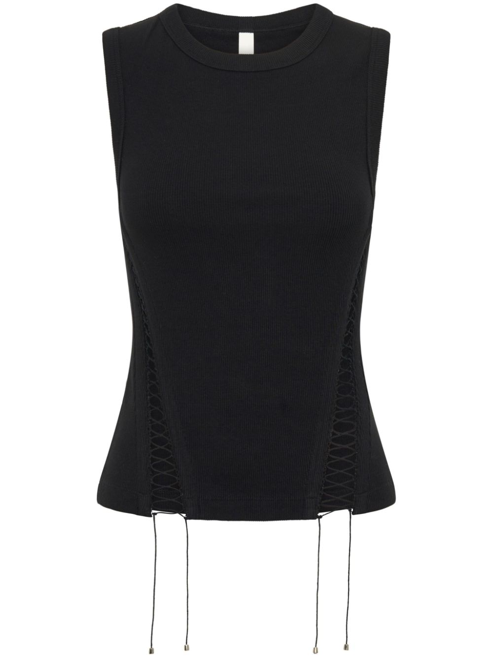 DION LEE LACE-UP TANK TOP