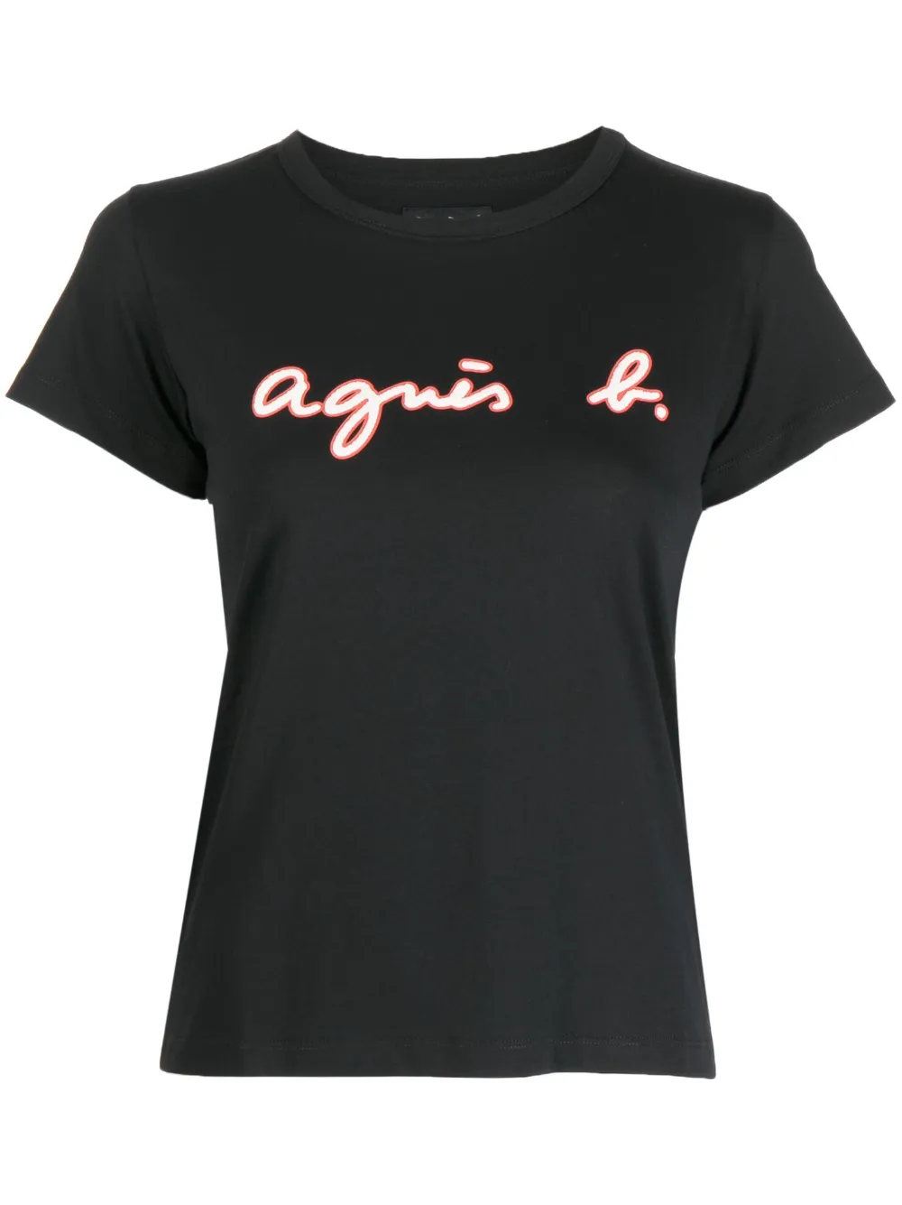 agnès b. logo-print cotton T-shirt