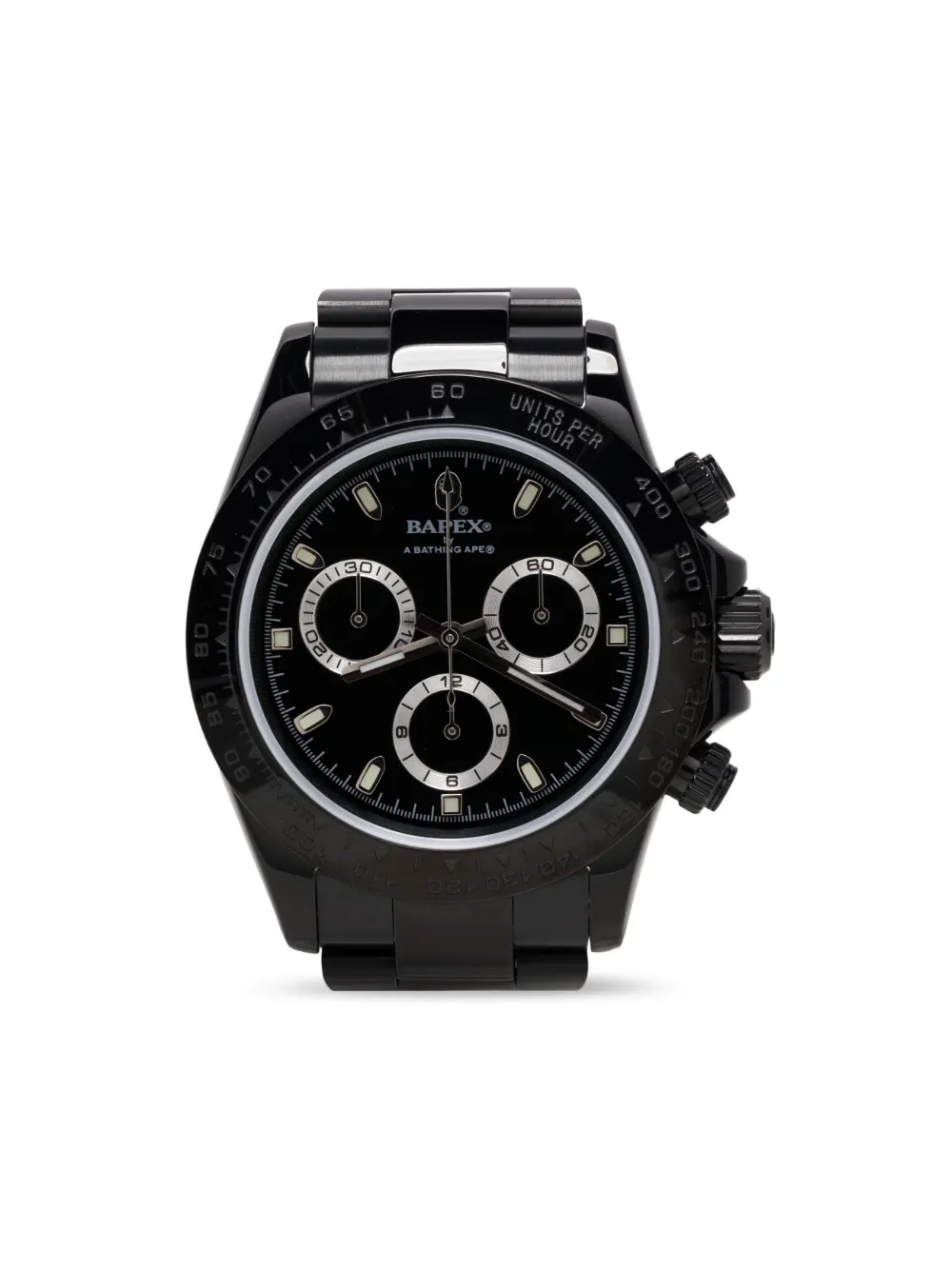 A Bathing Ape Type 4 Bapex 40mm In Black