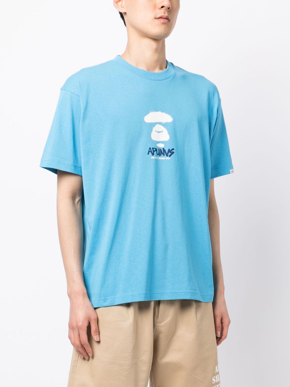 AAPE BY *A BATHING APE logo-print cotton T-shirt Men