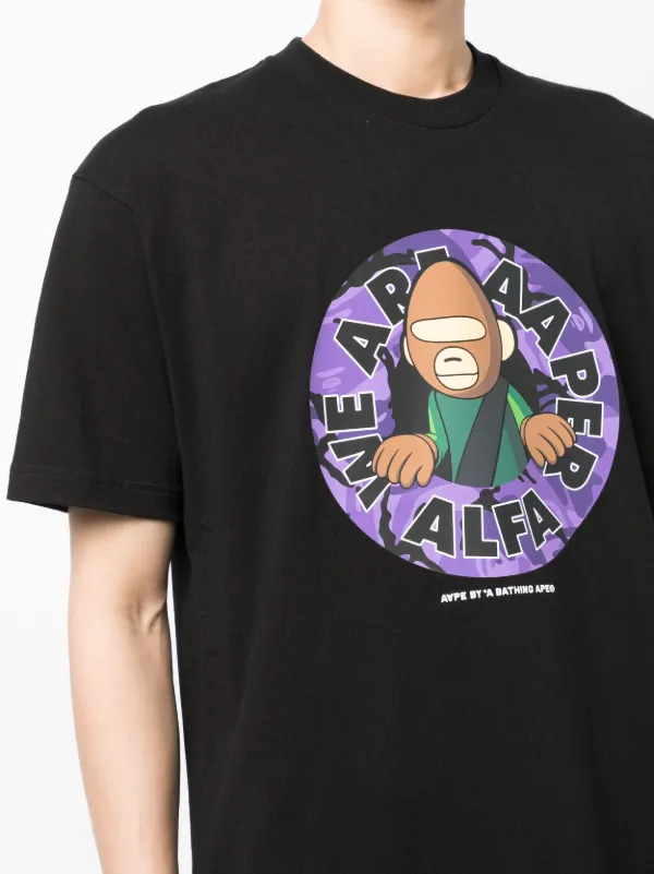 aape by bathing ape t shirt