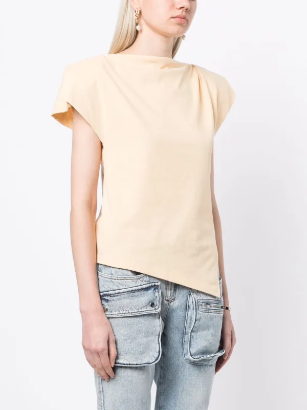 ISABEL MARANT Sebani パデッド Tシャツ | ニュートラル