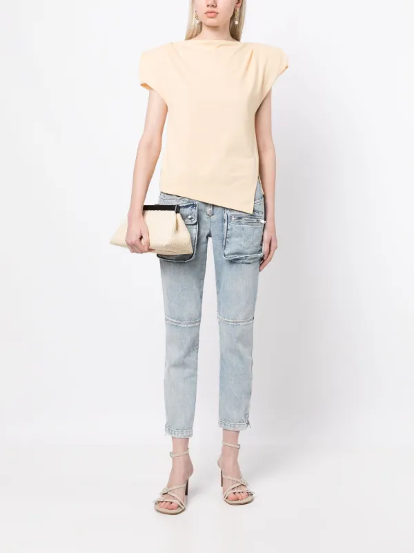 T-Shirt Sebani Femme noir | ISABEL MARANT Site Officiel