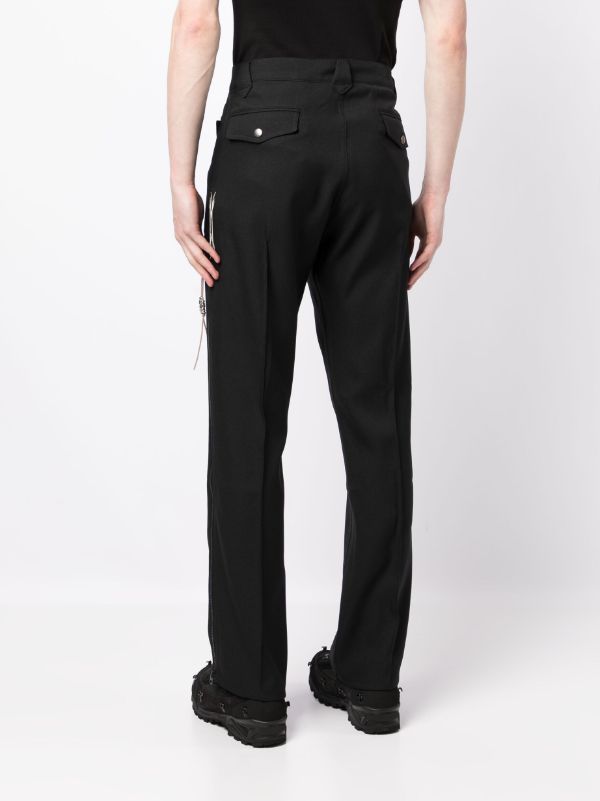 Children Of The Discordance Zip Detail straigth-leg Trousers