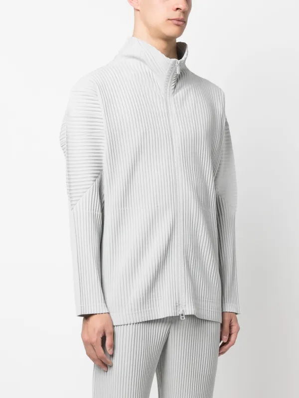 Homme Plissé Issey Miyake ジップアップ ジャケット - Farfetch Homme Plissé Issey Miyake ジップアップ ジャケット - Farfetch