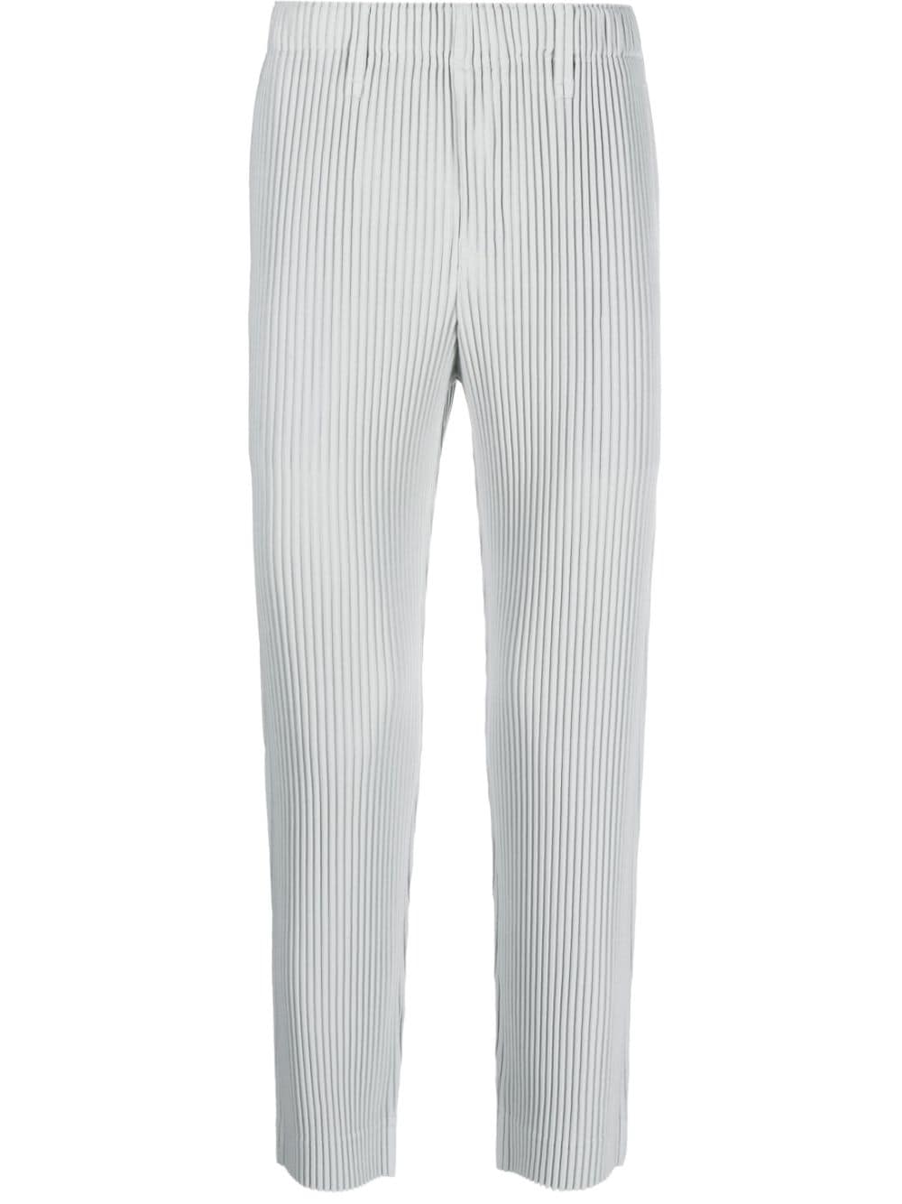 Homme Plissé Issey Miyake Pleated Tapered Trousers - Farfetch