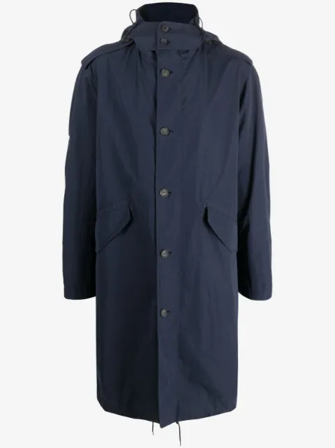 A.P.C. hooded parka coat