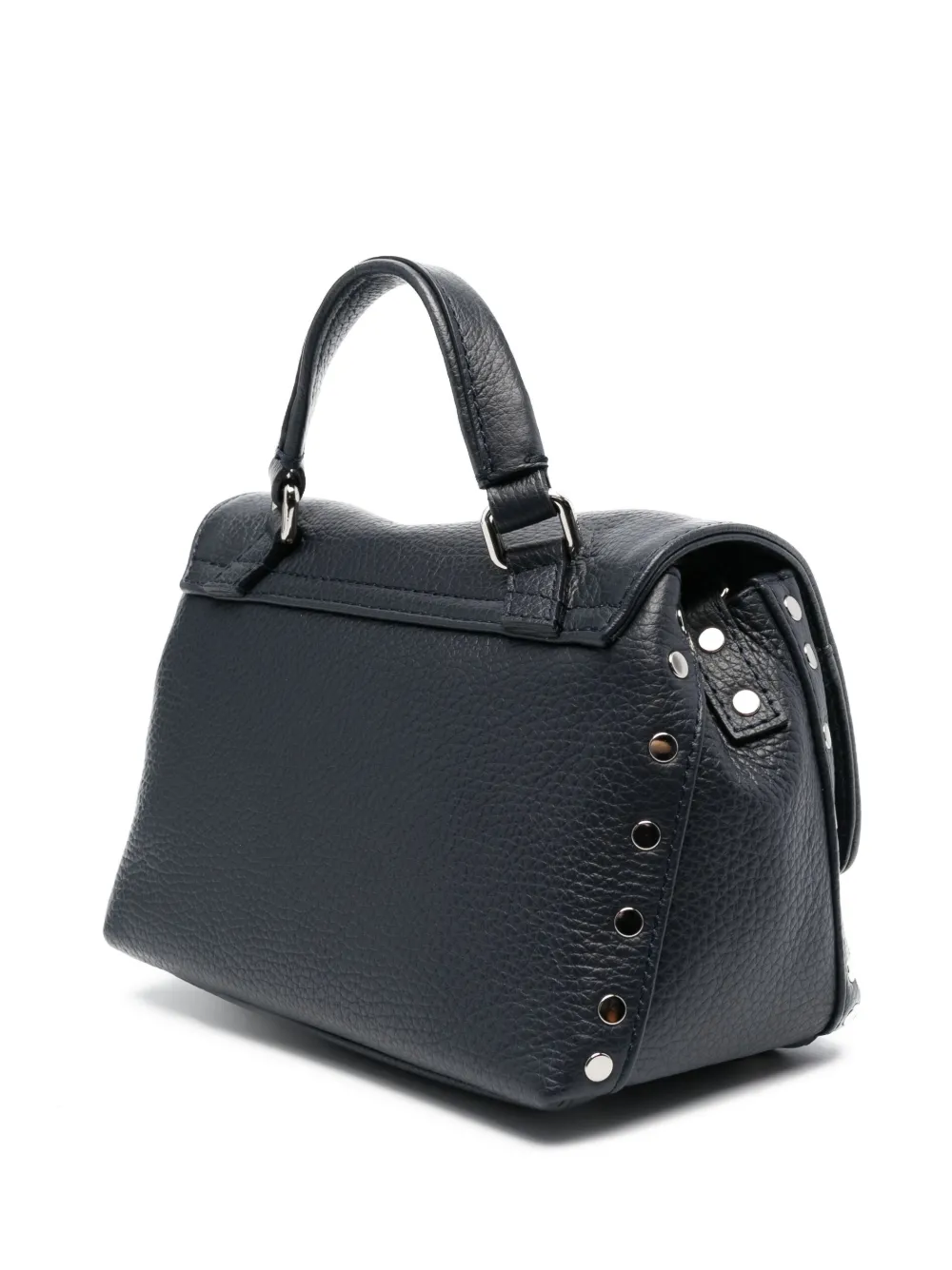  Zanellato Mini Postina Leather Bag - Blue 