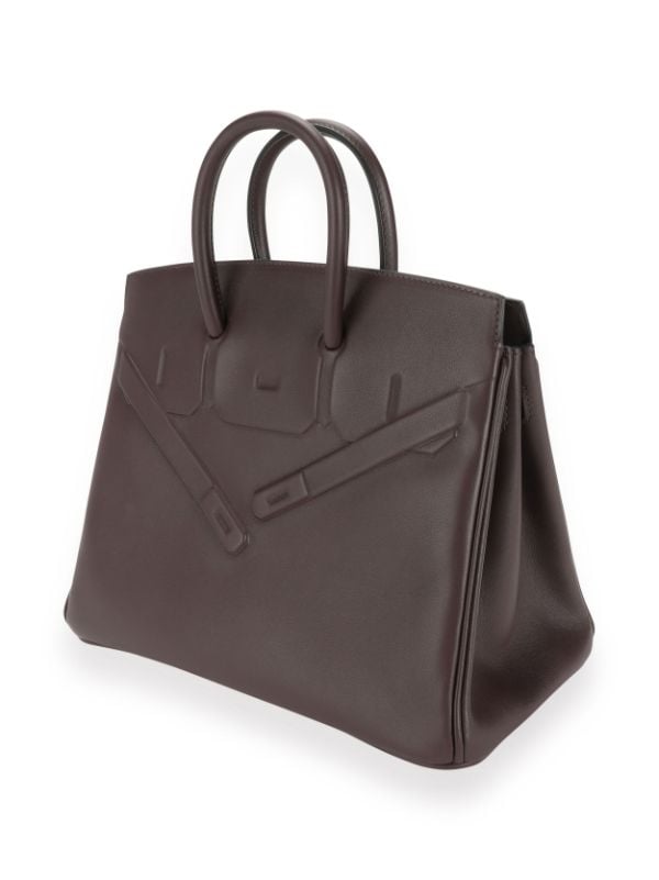 Hermès 2021 Shadow Birkin 25 Handbag