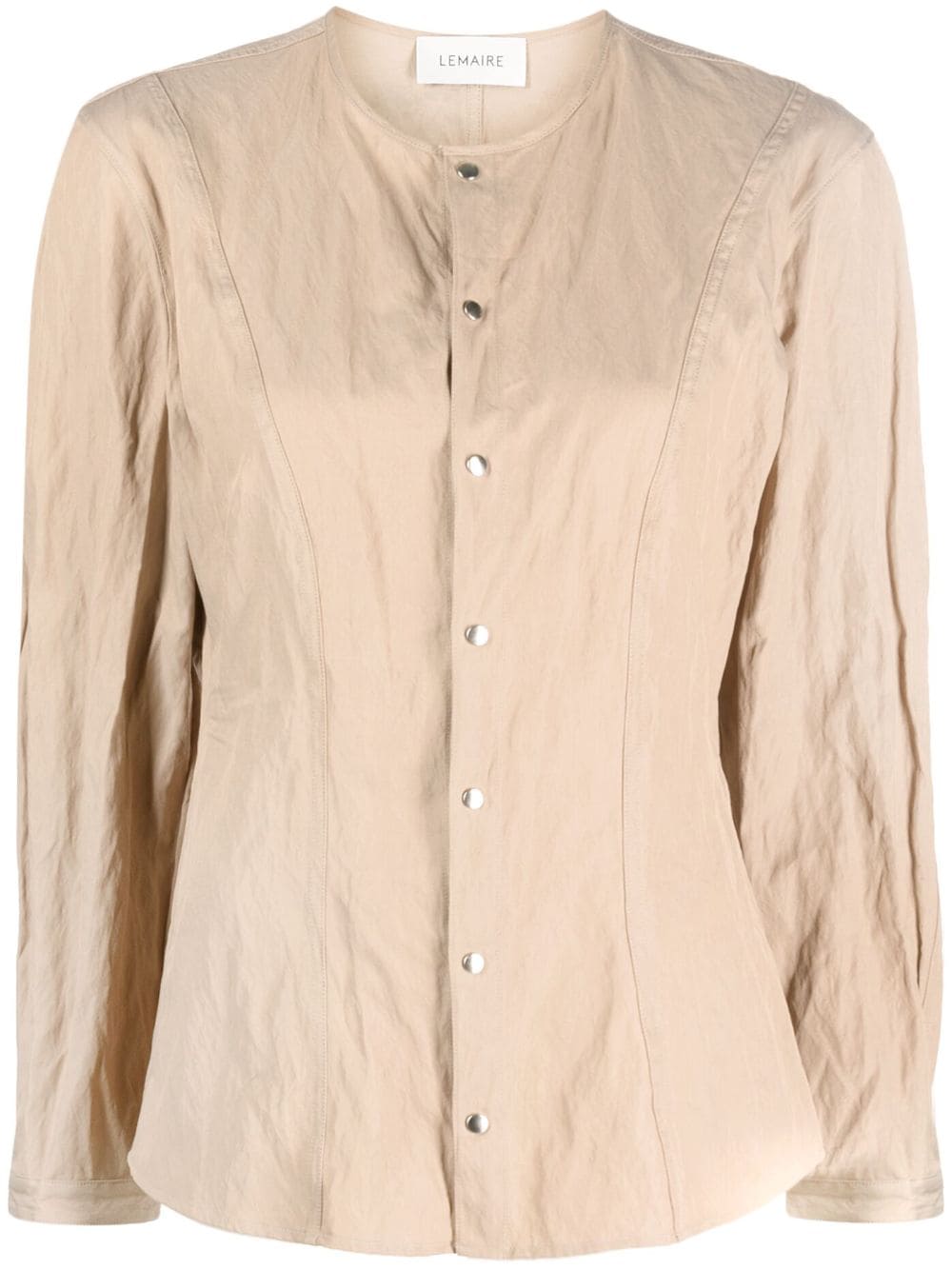 Lemaire tailored shirt - Neutrals