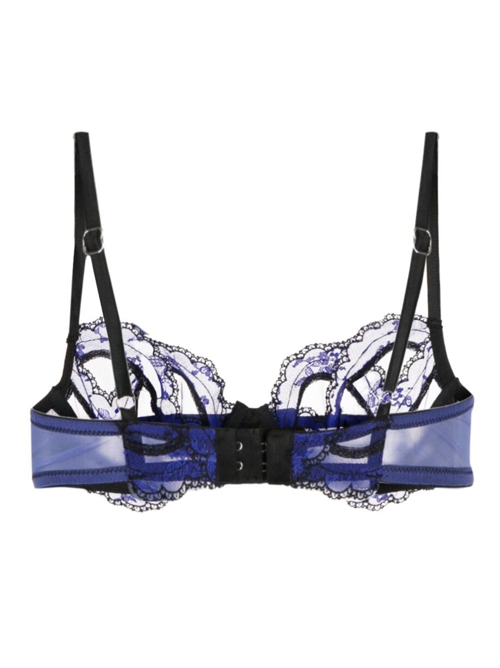 Fleur Du Mal Hendrix Floral Embroidery Bra - Farfetch