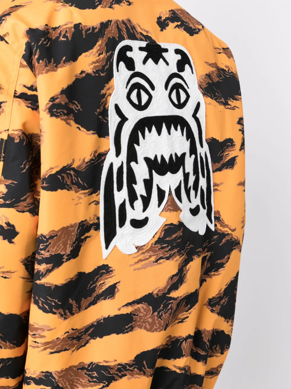 Tiger print hot sale jacket mens