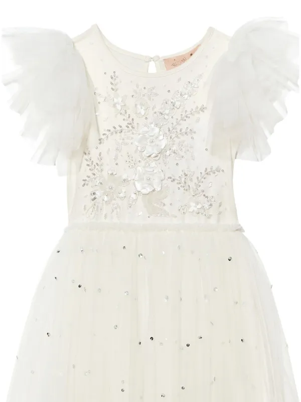 cotton tutu dress DOLLY TIMELESS COTTON TUTU DRESS violet