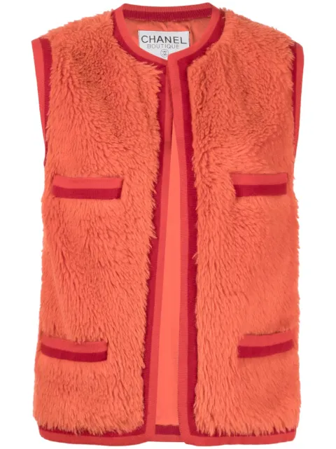 CHANEL Pre-Owned 1994 CC open-front gilet