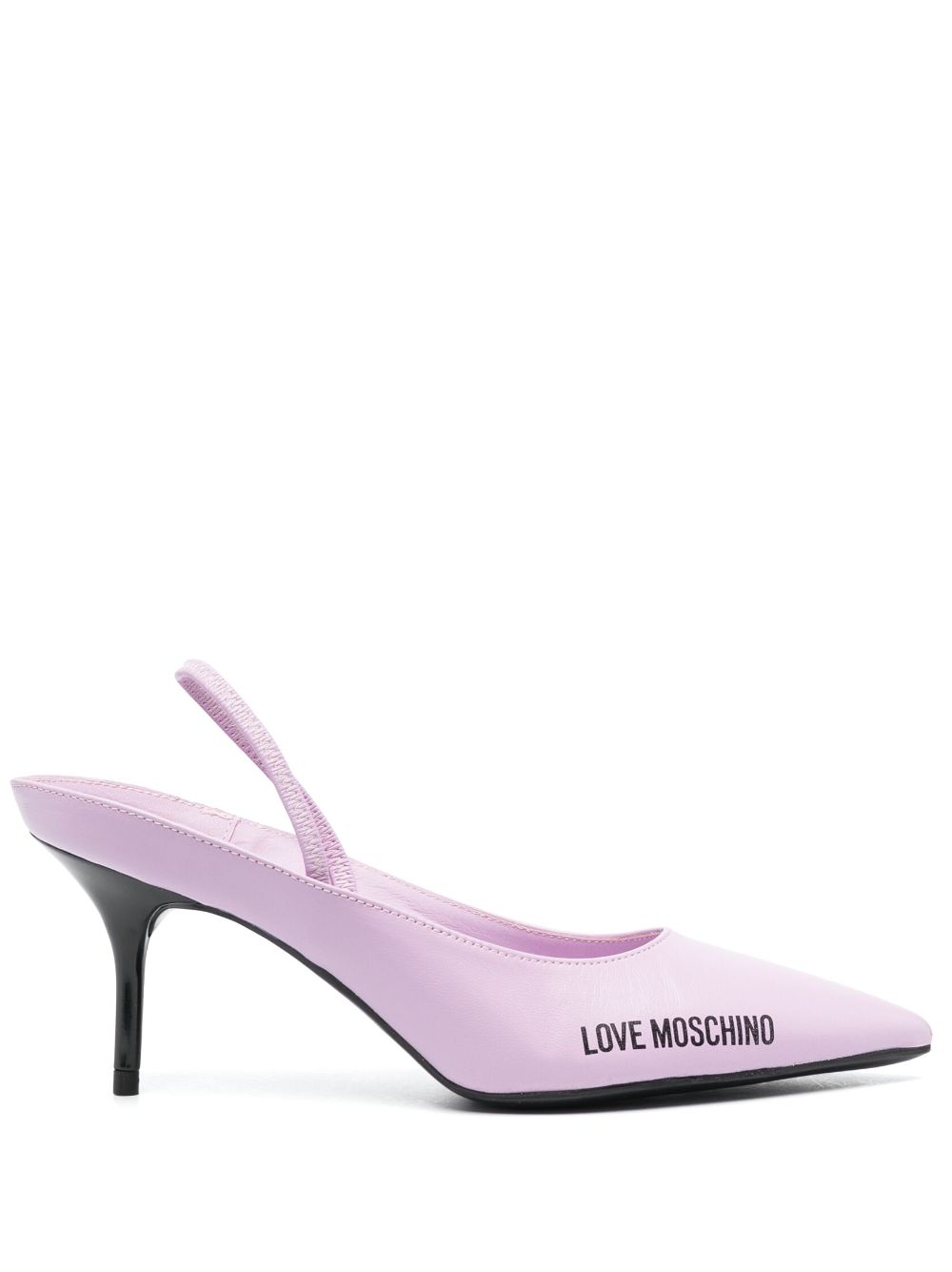 Moschino pink discount heels