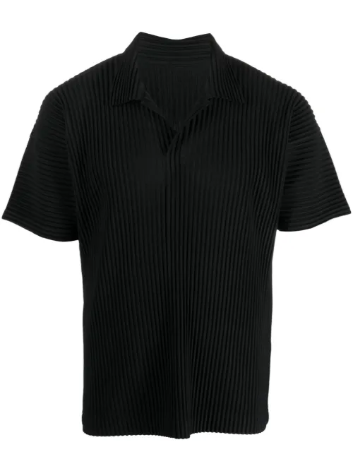 Chemise plissée à manches courtes - Homme Plissé Issey Miyake - Modalova