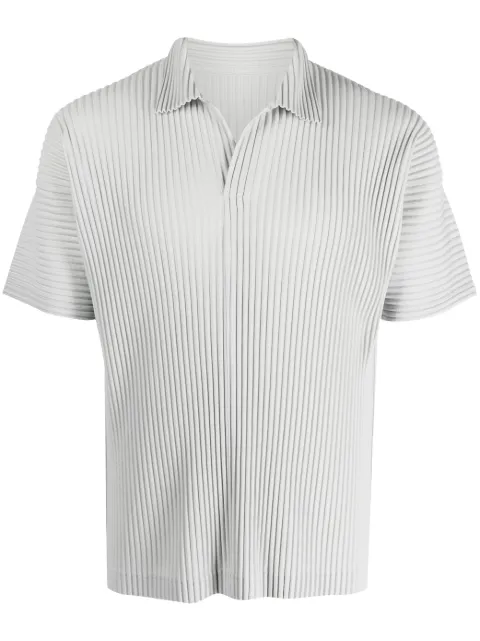 Homme Plissé Issey Miyake short-sleeve ribbed T-shirt
