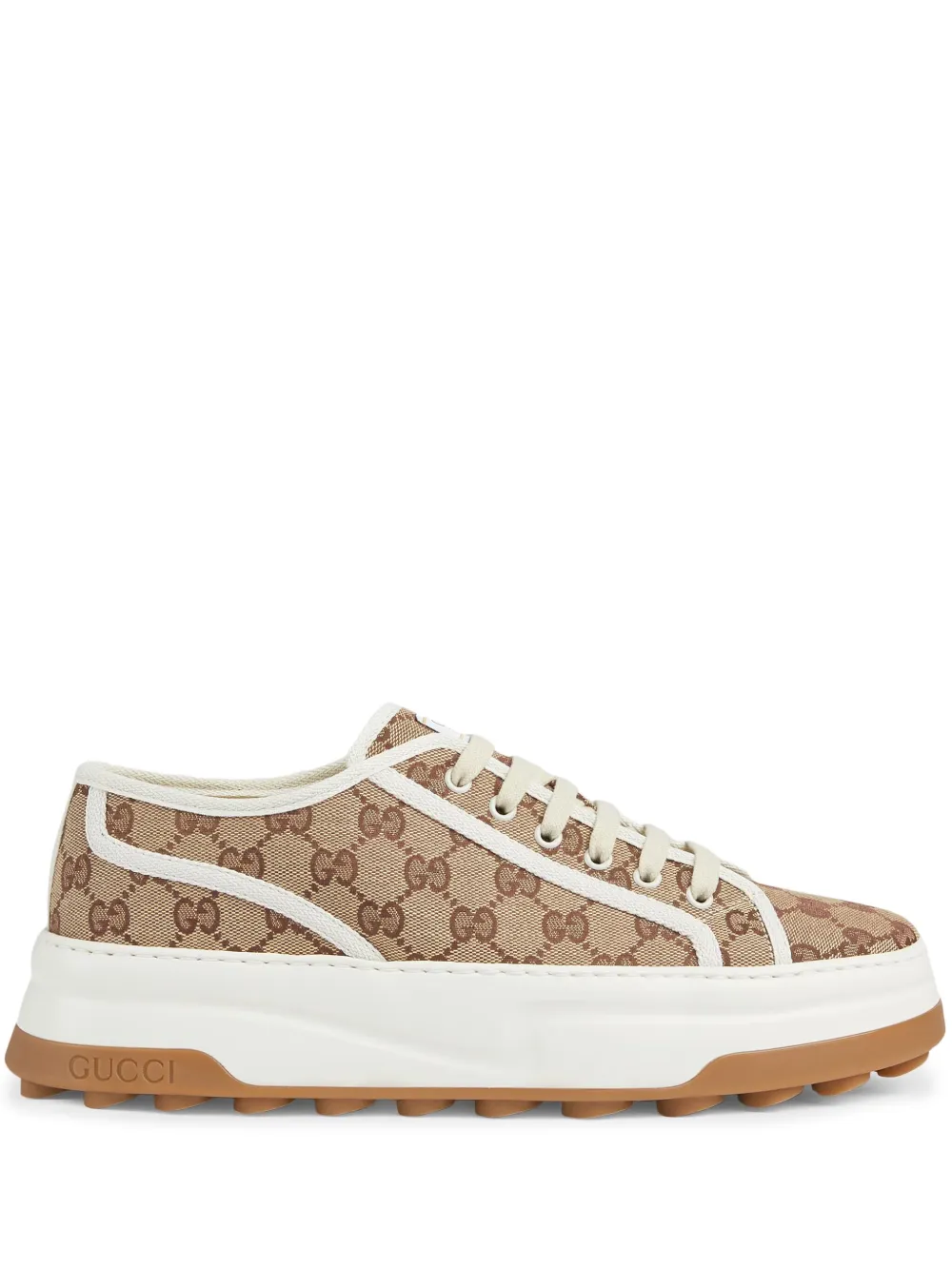 Gucci GG-canvas lace-up Sneakers - Farfetch