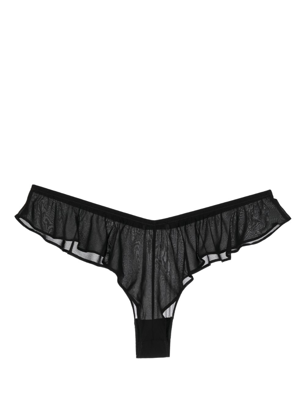 Fleur Du Mal Sheer Tulle Thong - Farfetch