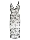 Fleur Du Mal Bouquet lace slip dress - Black