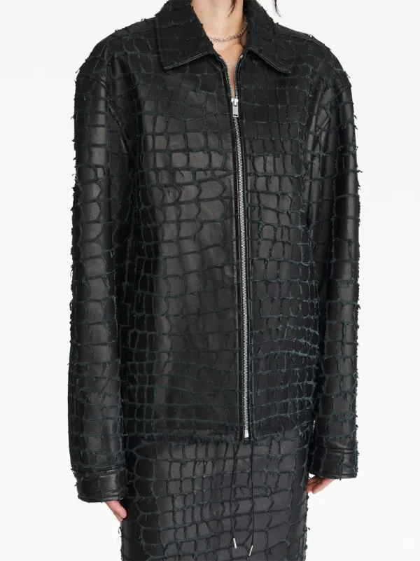 Lederjacke serpents on sale