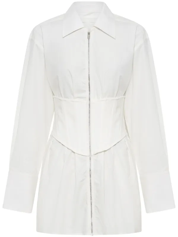 Dion Lee ミニドレス | ホワイト | FARFETCH JP