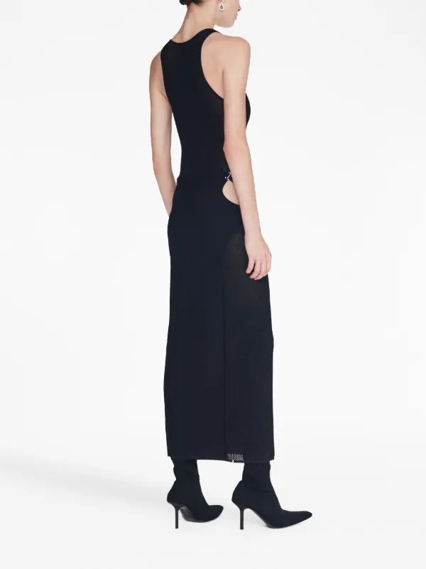dion lee sheer knit top