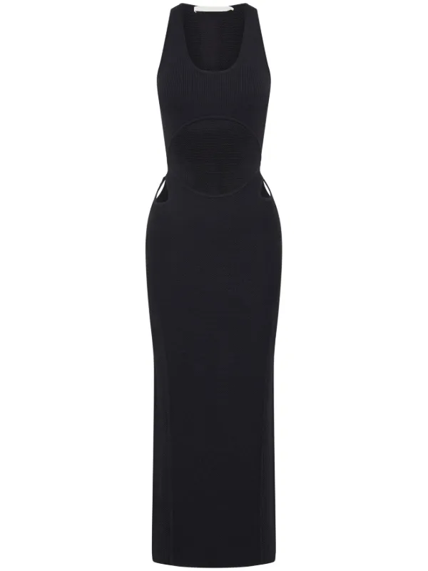 dion lee sheer knit top
