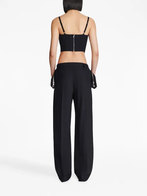 Dion Lee ジップ ストレートパンツ