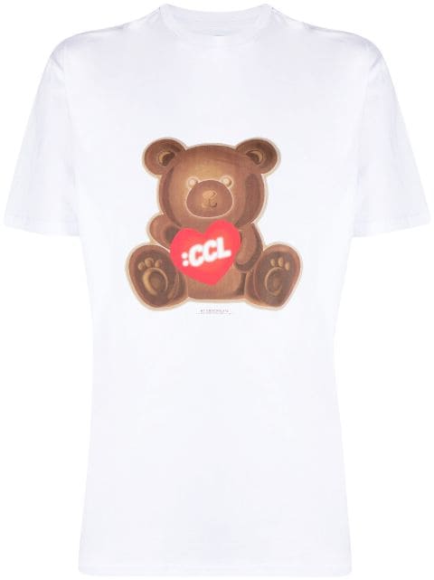 CHOCOOLATE T-Shirt mit Teddy-Print