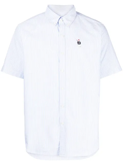 CHOCOOLATE camisa con aplique del logo 