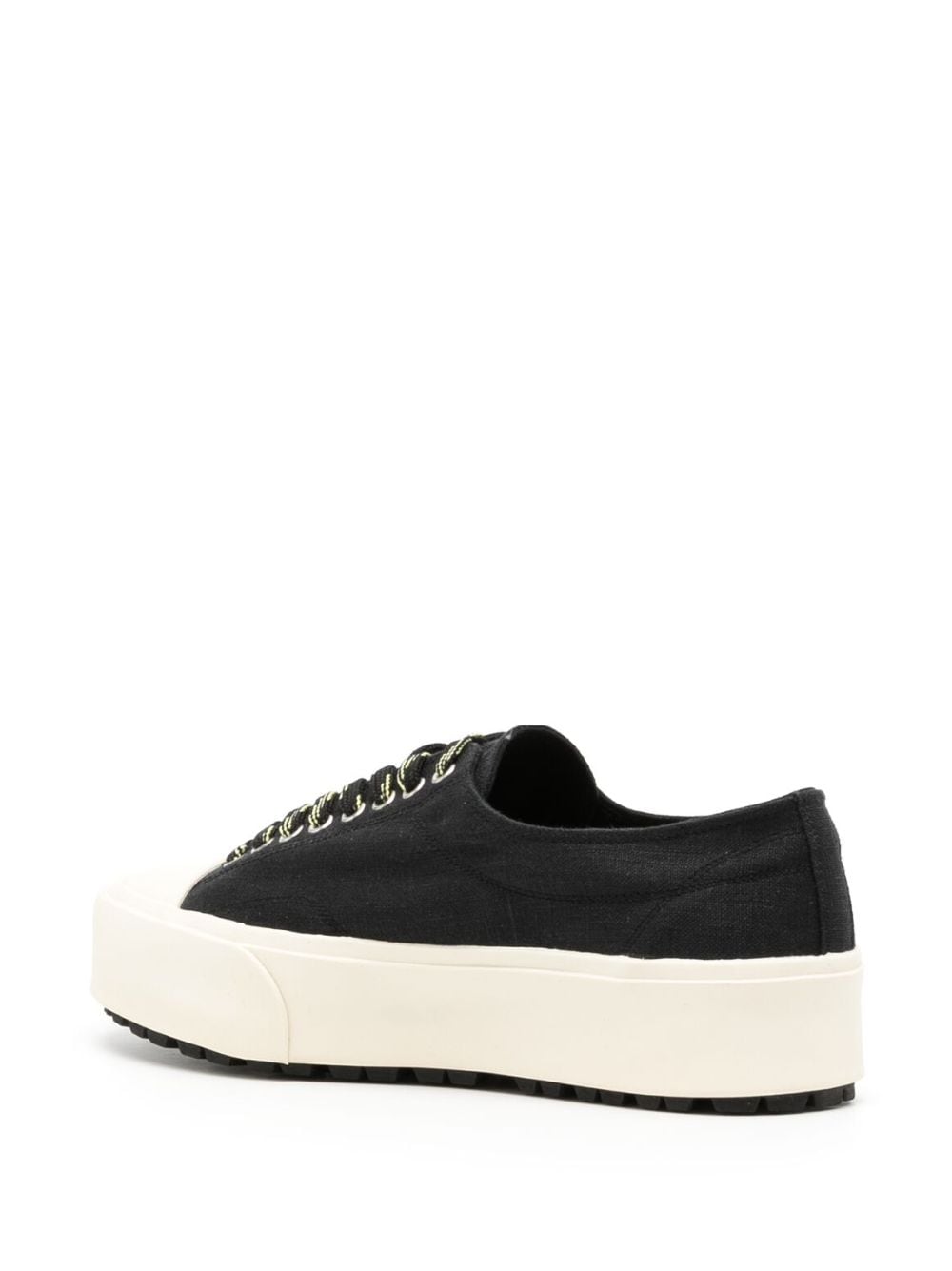 Shop Oamc Ridge Vulc Low-top Sneakers In Black