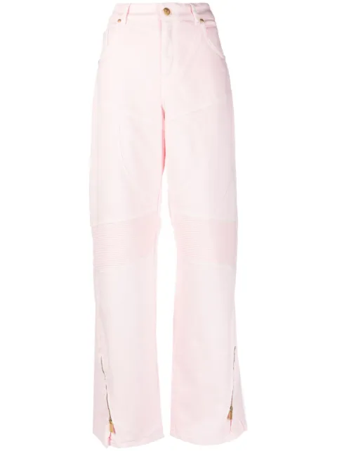 Blumarine mid-rise wide-leg jeans 