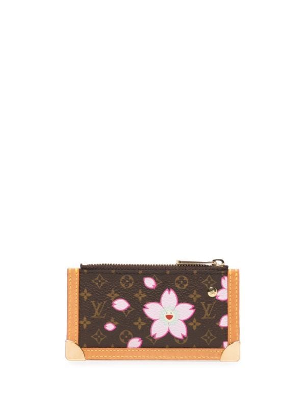 Louis Vuitton x Takashi Murakami Cherry Blossom Monogram Wallet - Farfetch