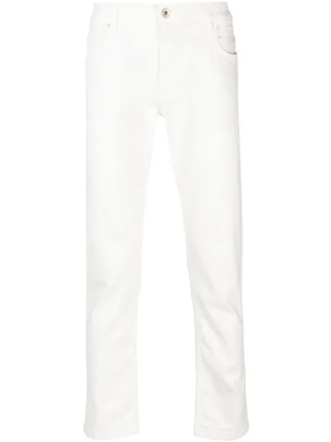 Eleventy slim-cut low-rise jeans
