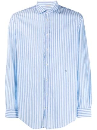 Massimo Alba Canary Striped Cotton Shirt - Farfetch