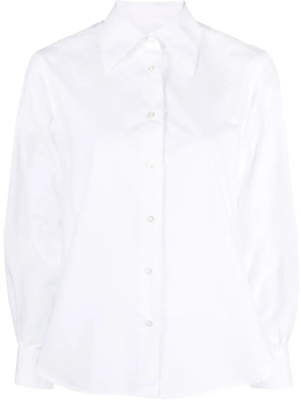 Officine Generale camisa manga larga con botones | blanco | Image 1