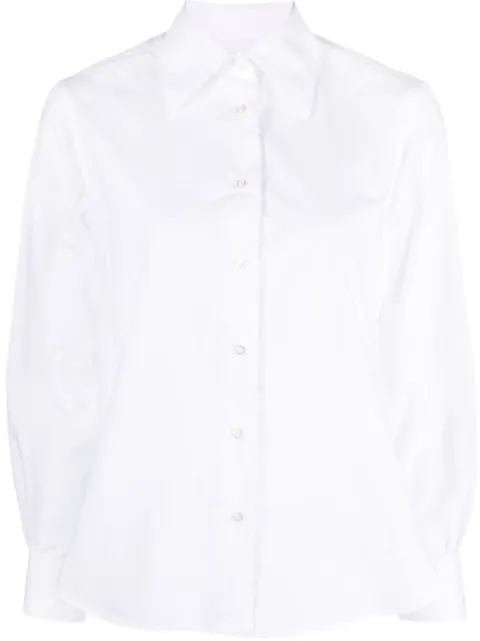 Officine Generale long-sleeve cotton shirt