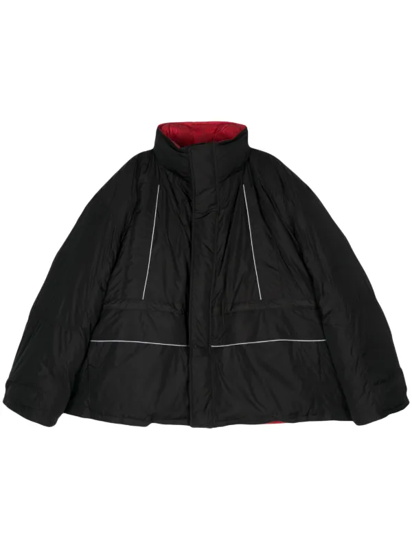 Balenciaga oversized padded parka unisex Polyester Polyamide Polyamide 1 Black